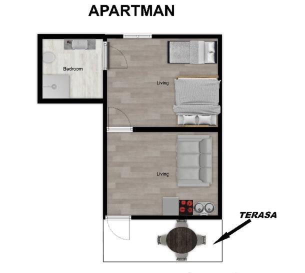 Apartments Beho 울친 외부 사진